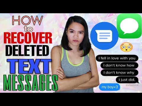 how to review deleted text messages on iphone